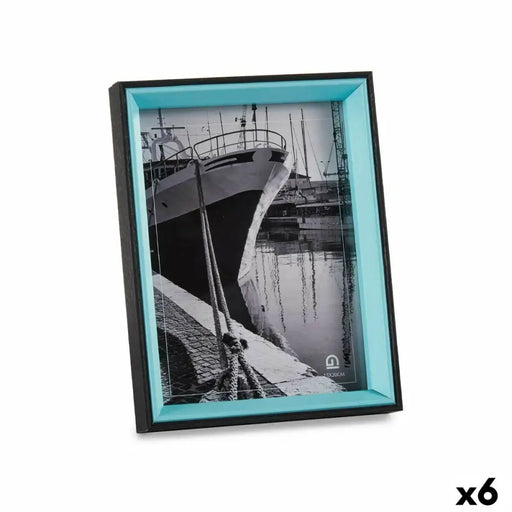 Рамка за снимки Gift Decor 625663A 625663A Син Черен