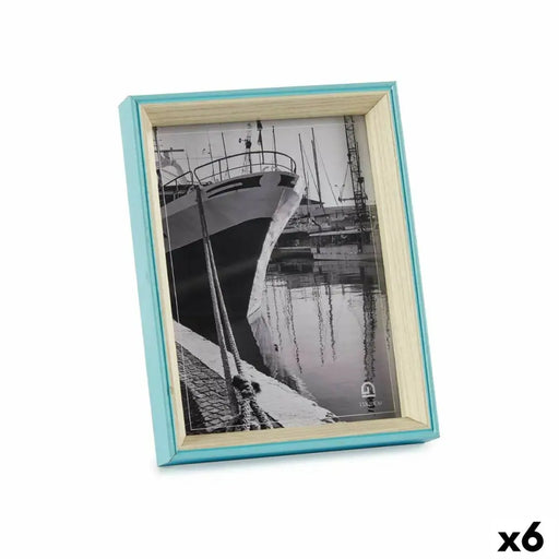 Рамка за снимки Gift Decor 625663B 625663B Син Бял Кристал