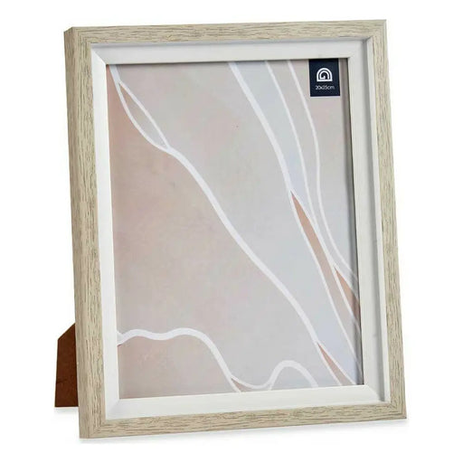 Рамка за снимки Gift Decor 636907W 636907W Бял Бежов Cтъкло