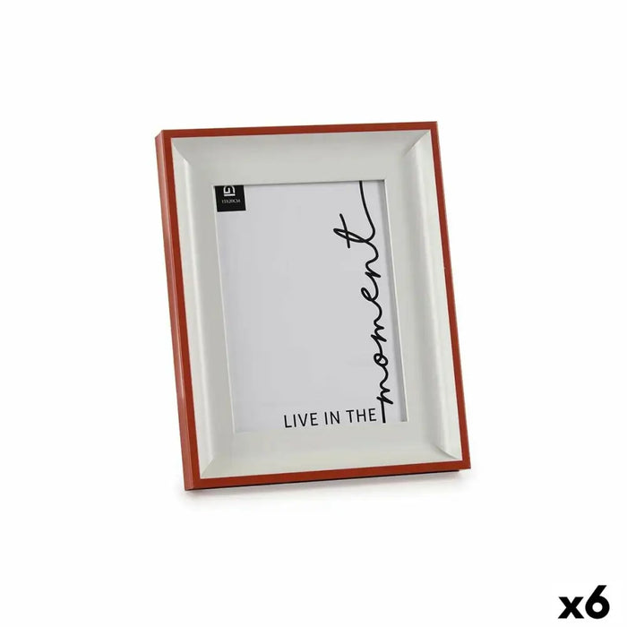 Рамка за снимки Gift Decor 637555 637555 Бял Червен Кристал