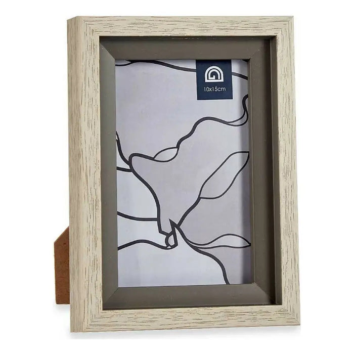 Рамка за снимки Gift Decor Бежов Сив Кристал Пластмаса (6