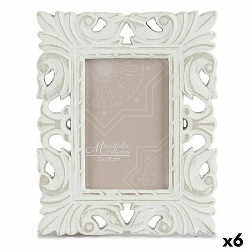 Рамка за снимки Gift Decor LH520931 LH520931 Бял Дървен MDF