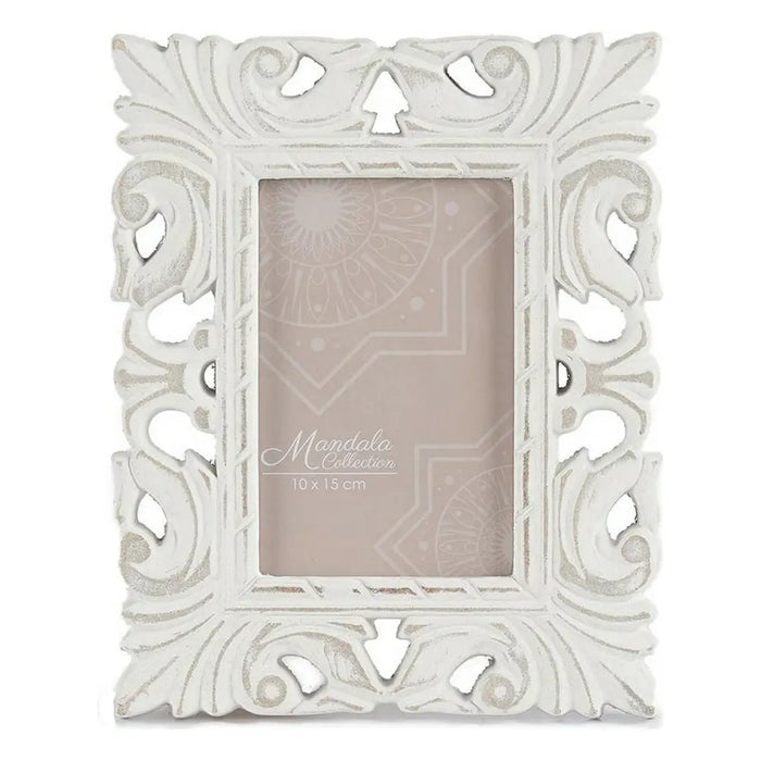 Рамка за снимки Gift Decor LH520931 LH520931 Бял Дървен MDF
