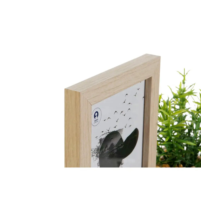Рамка за снимки Home ESPRIT Естествен Дървен MDF