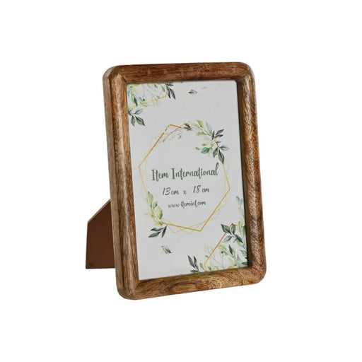 Рамка за снимки Home ESPRIT Кафяв Кристал Дърво манго