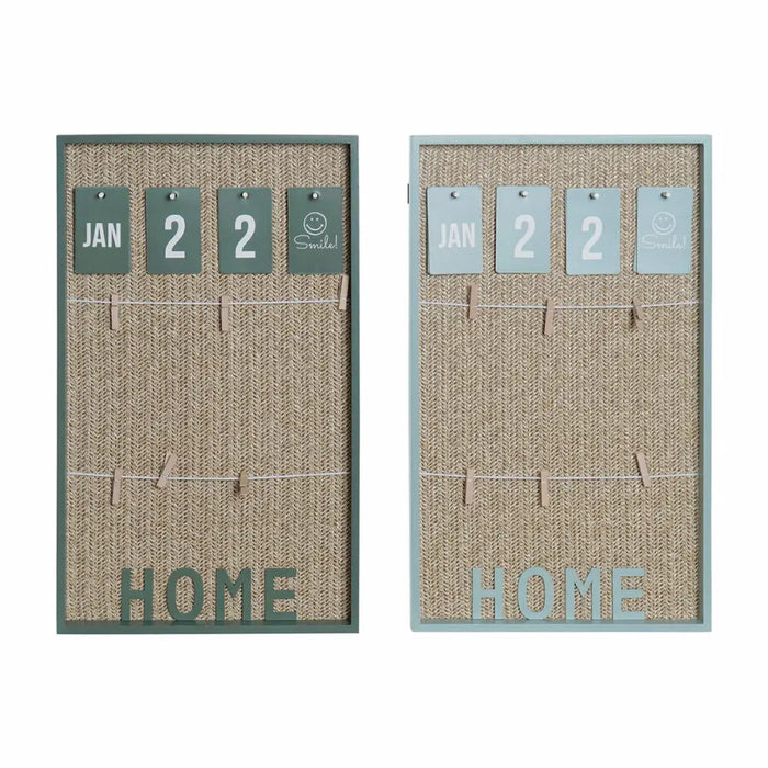 Рамка за Снимки с Клипсове DKD Home Decor Алуминий