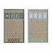 Рамка за Снимки с Клипсове DKD Home Decor Алуминий