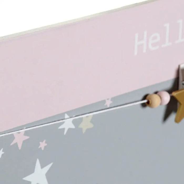Рамка за Снимки с Клипсове DKD Home Decor Hello Lovely