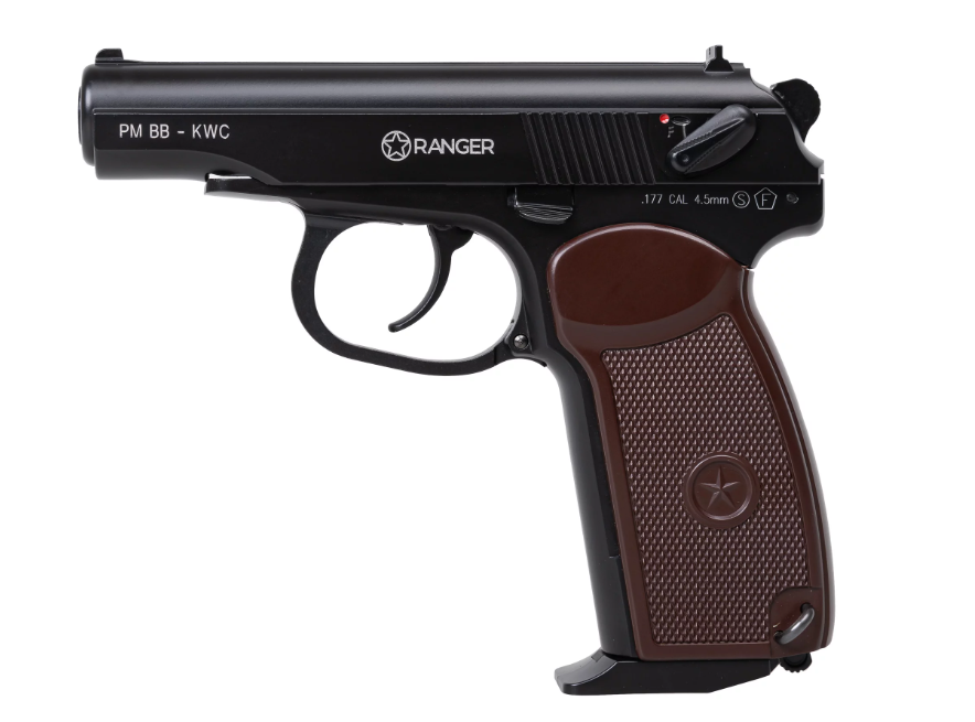 Въздушен пистолет Ranger PM BB KWC CAL. 4.5 BBS 15 изстрела с изцяло метален затвор Co2
