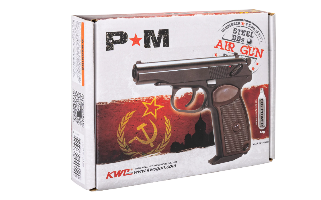 Въздушен пистолет Ranger PM BB KWC CAL. 4.5 BBS 15 изстрела с изцяло метален затвор Co2