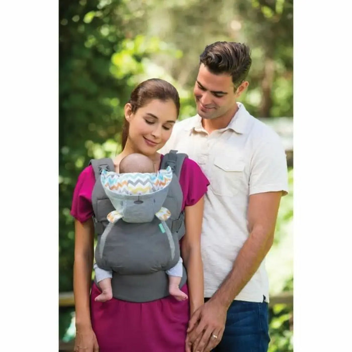Раница Бебешки Носител Infantino Cuddle Up Bear Сив