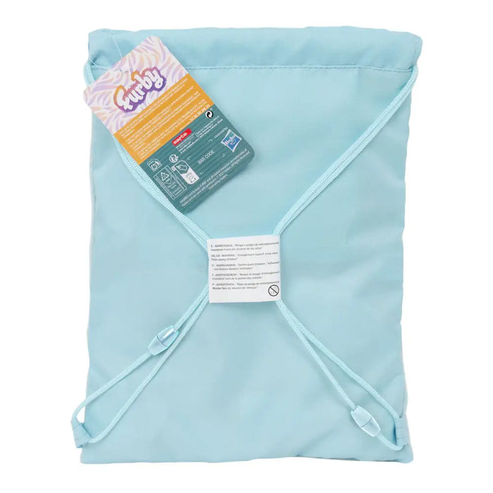 Раница с връвка Furby Небесно синьо 26 x 34 x 1 cm