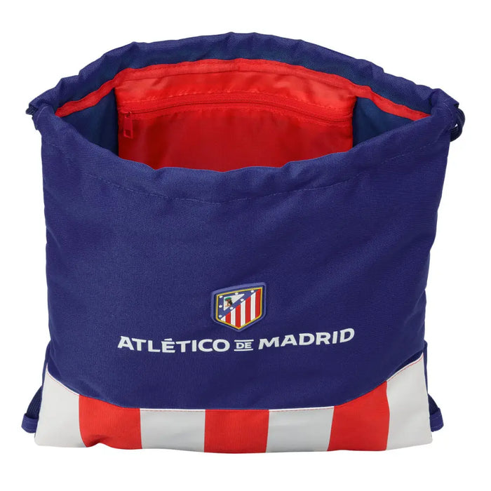 Раница с връвка Atlético Madrid Син Бял Червен 35 x 40 x 1