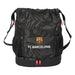 Раница с връвка F.C. Barcelona Black Черен 35 x 40 x 1 cm