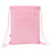 Раница с връвка Glow Lab Sweet home Розов 26 x 34 x 1 cm