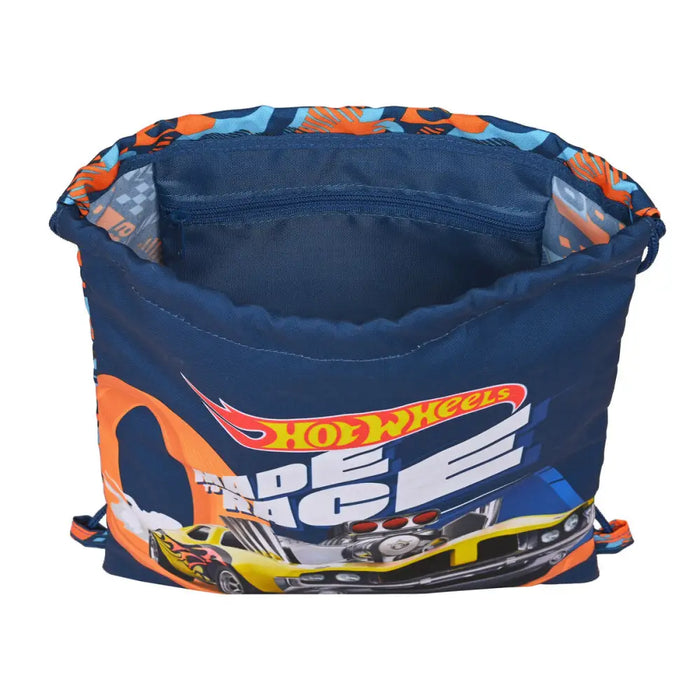 Раница с връвка Hot Wheels Speed club Оранжев (26 x 34 x 1