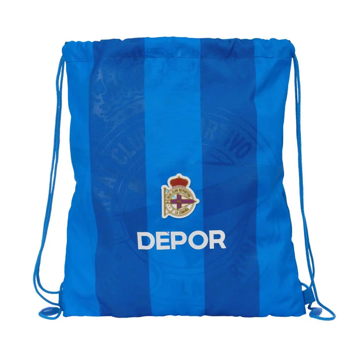 Раница с връвка R. C. Deportivo de La Coruña Син 35 x 40 x