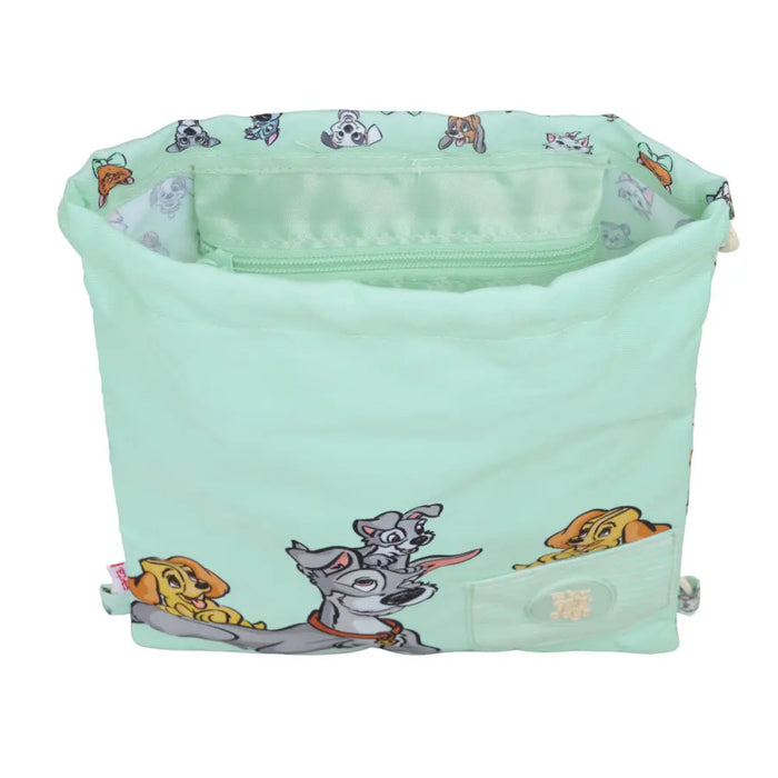 Раница с връвка Син 26 x 34 x 1 cm