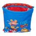 Раница с връвка The Paw Patrol Cool Син Червен 26 x 34 x 1