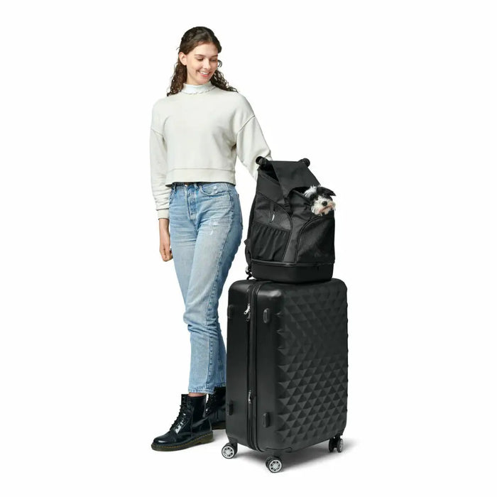 Раница за Домашни Любимци Hunter Черен