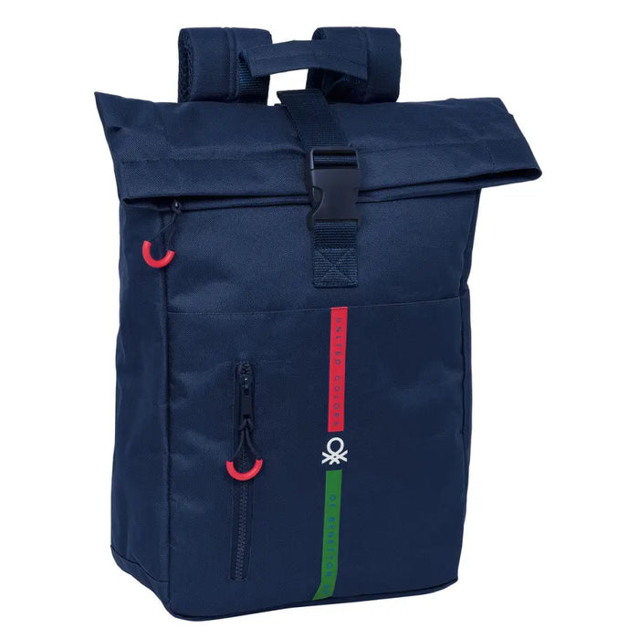 Раница за лаптоп Benetton Italy Морско син 28 x 42 x 13 cm
