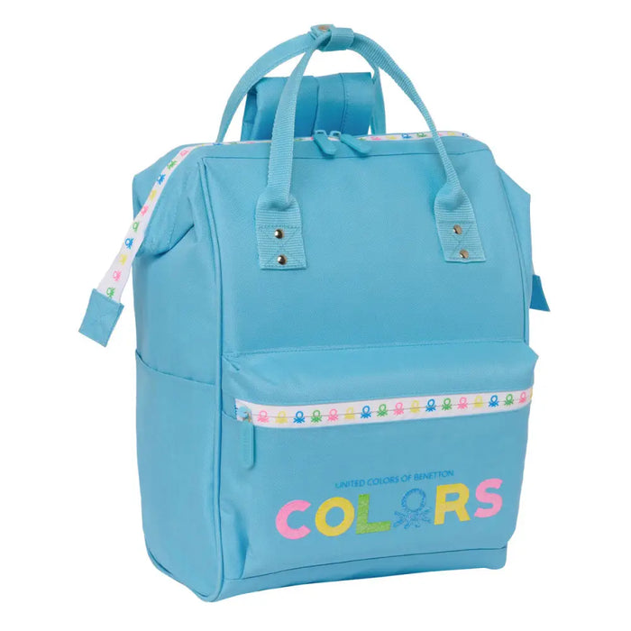 Раница за лаптоп Benetton Spring Небесно синьо 27 x 40 x 19