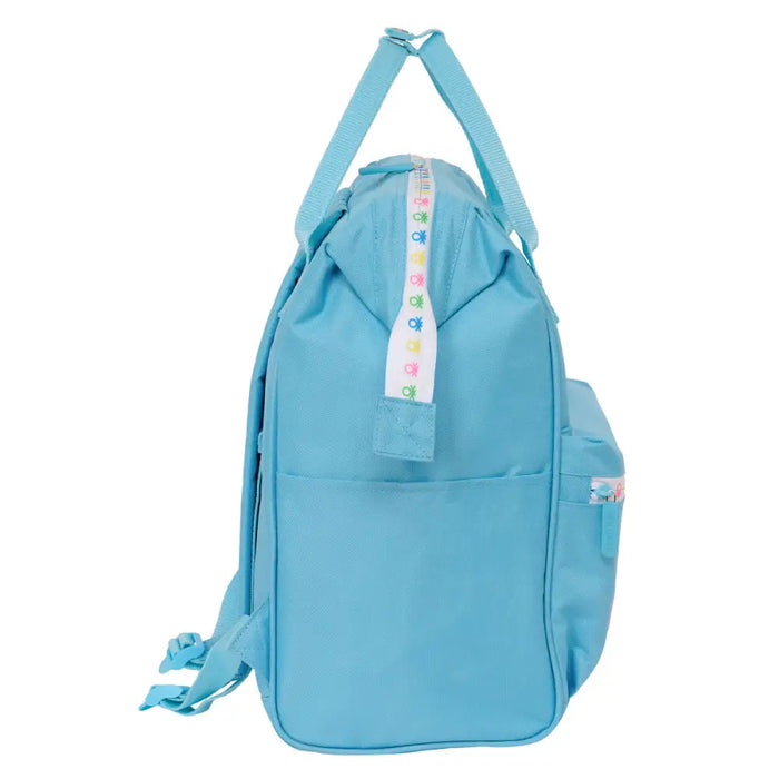 Раница за лаптоп Benetton Spring Небесно синьо 27 x 40 x 19