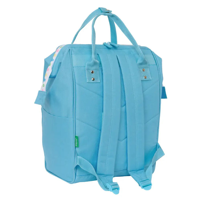 Раница за лаптоп Benetton Spring Небесно синьо 27 x 40 x 19