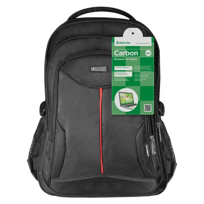 Раница Defender CARBON 15.6’’ черна