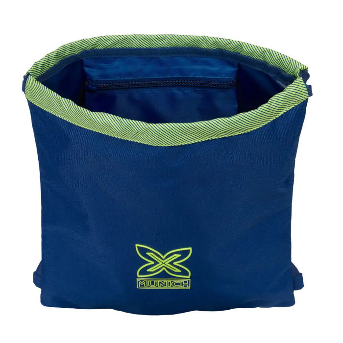 Раница с връвка Munich North Морско син 35 x 40 x 1 cm