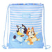 Раница с връвка Bluey Let’s play Син 26 x 34 x 1 cm