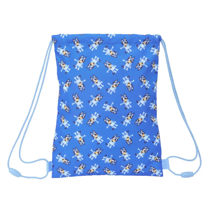 Раница с връвка Bluey Let’s play Син 26 x 34 x 1 cm