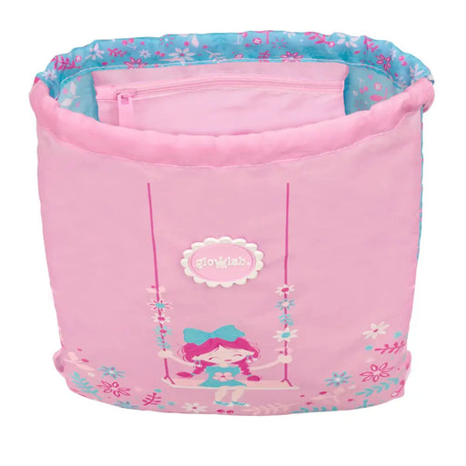 Раница с връвка Glow Lab Swing Многоцветен 26 x 34 x 1 cm