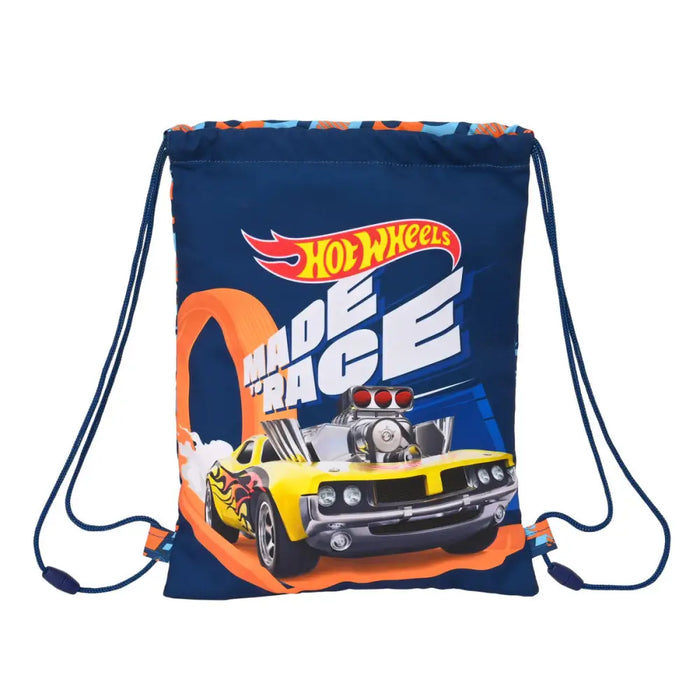 Раница с връвка Hot Wheels Speed club Оранжев (26 x 34 x 1