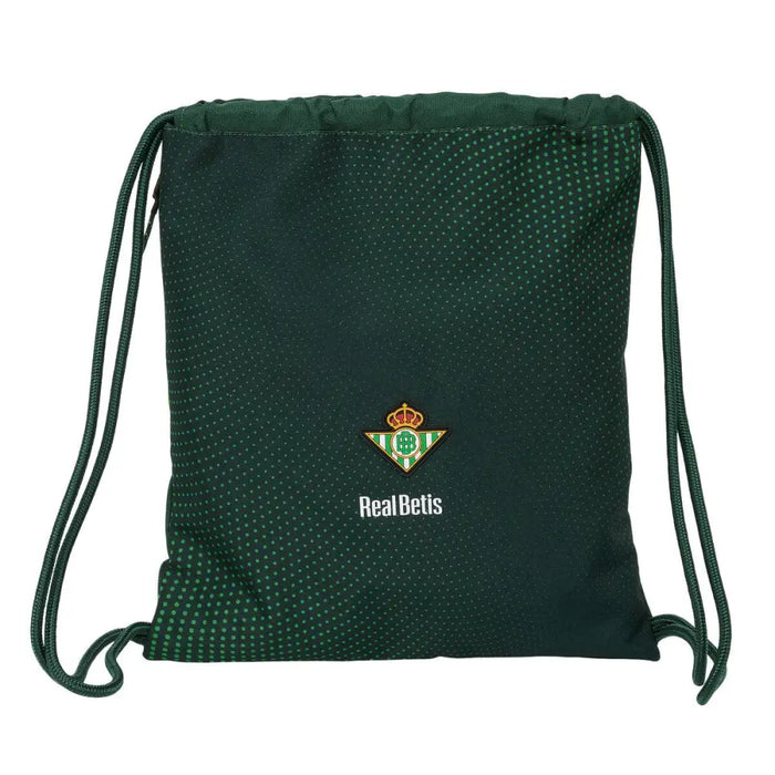 Раница с връвка Real Betis Balompié Зелен 35 x 40 x 1 cm