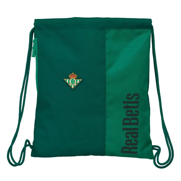 Раница с връвка Real Betis Balompié Зелен 35 x 40 x 1 cm