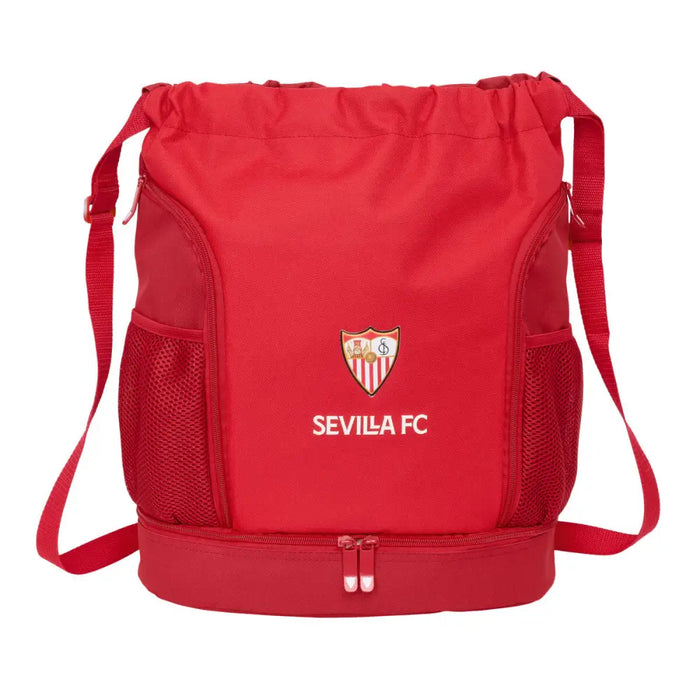 Раница с връвка Sevilla Fútbol Club Червен 35 x 40 x 1 cm