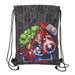 Раница с връвка The Avengers Vendetta Черен 26 x 34 x 1 cm