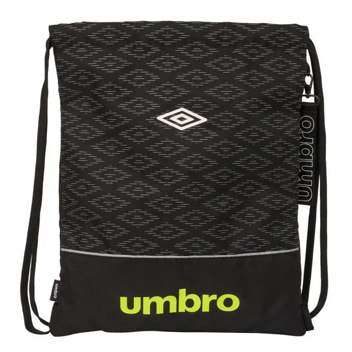 Раница с връвка Umbro Lima Черен 35 x 40 x 1 cm