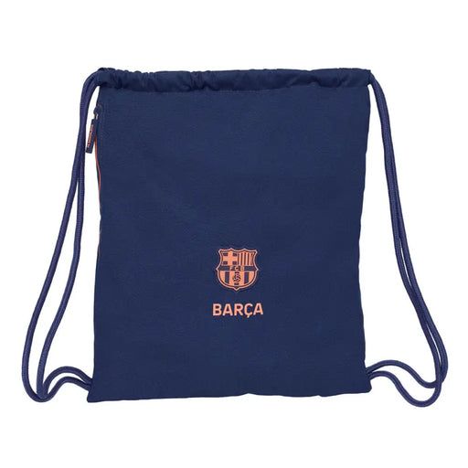 Раница с връвка F.C. Barcelona Морско син 35 x 40 x 1 cm