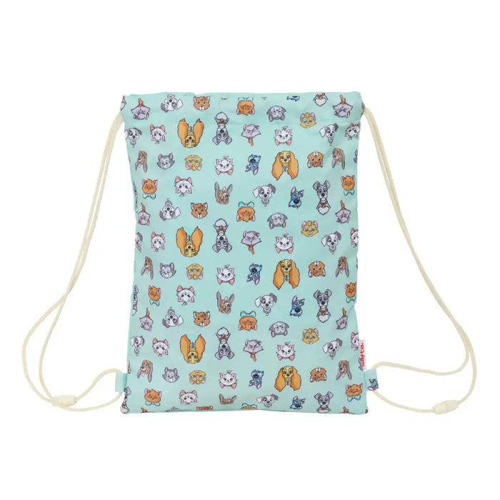 Раница с връвка Син 26 x 34 x 1 cm