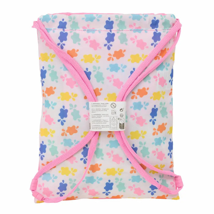 Раница с връвка Peppa Pig Baby pig Многоцветен 26 x 34 x 1
