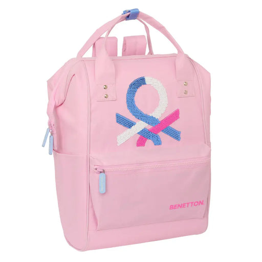 Раница за лаптоп Benetton benetton Розов 27 x 40 x 19 cm