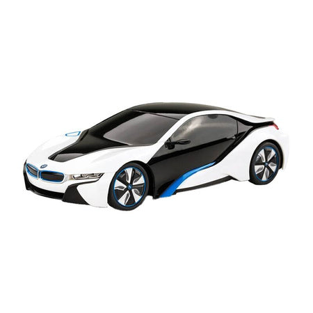 RASTAR R/C 1:24 BMW I8 RC кола с дистанционно управление (бяла)