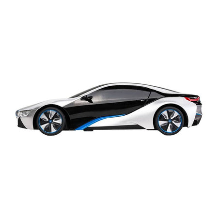RASTAR R/C 1:24 BMW I8 RC кола с дистанционно управление (бяла)