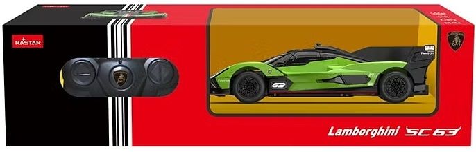 Радиоуправляема кола Rastar - Lamborghini SC63 LMDH, 1:24