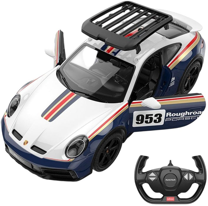 Радиоуправляема кола Rastar - Porsche 911 Dakar Performance, 1:14