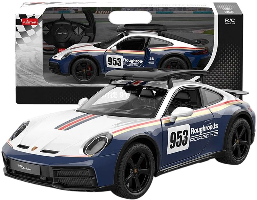 Радиоуправляема кола Rastar - Porsche 911 Dakar Performance, 1:14