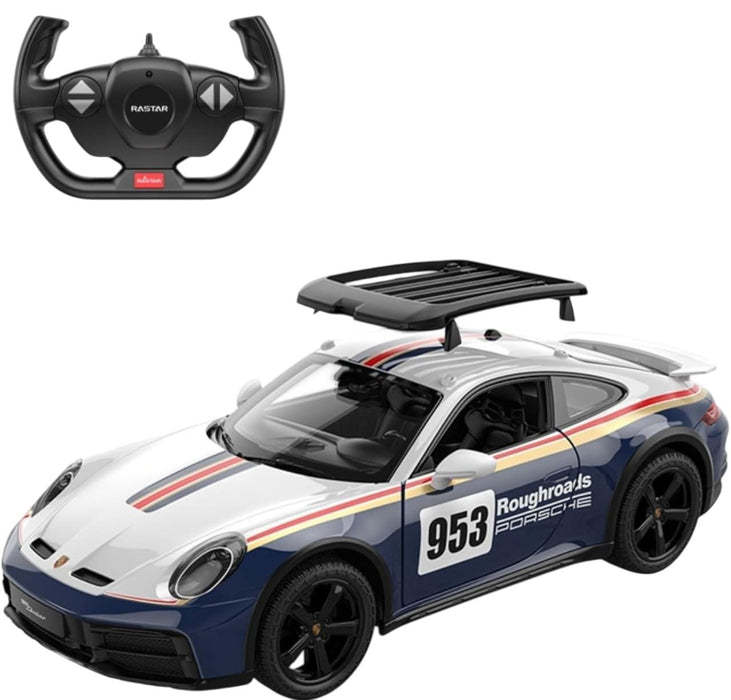 Радиоуправляема кола Rastar - Porsche 911 Dakar Performance, 1:14