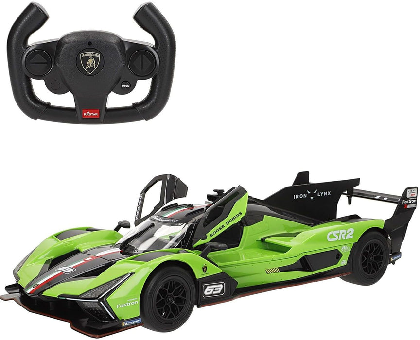 Радиоуправляема кола Rastar - Lamborghini SC63 LMDH, 1:14